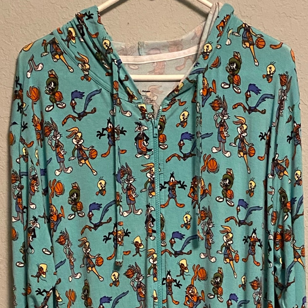 Meundies Space Jam Looney Tunes Onesie Unisex size L/XL